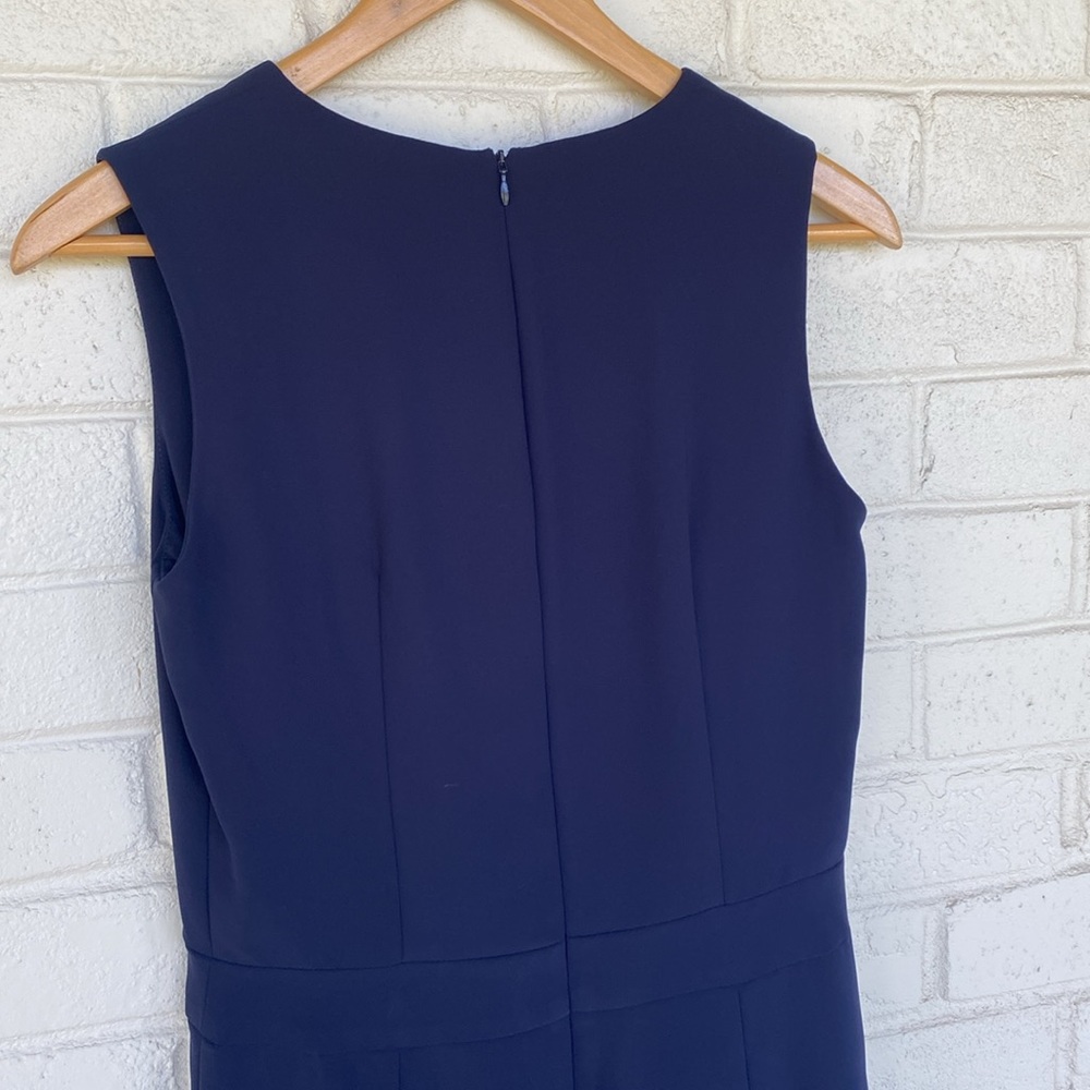Pendleton Travel Tricotine All Day Dress in Navy - Picture 7 of 8